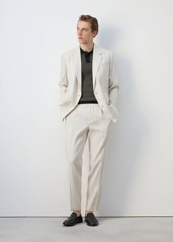 MANGO MAN Regular fit Suit Jacket 'Sakko Boston' in Beige