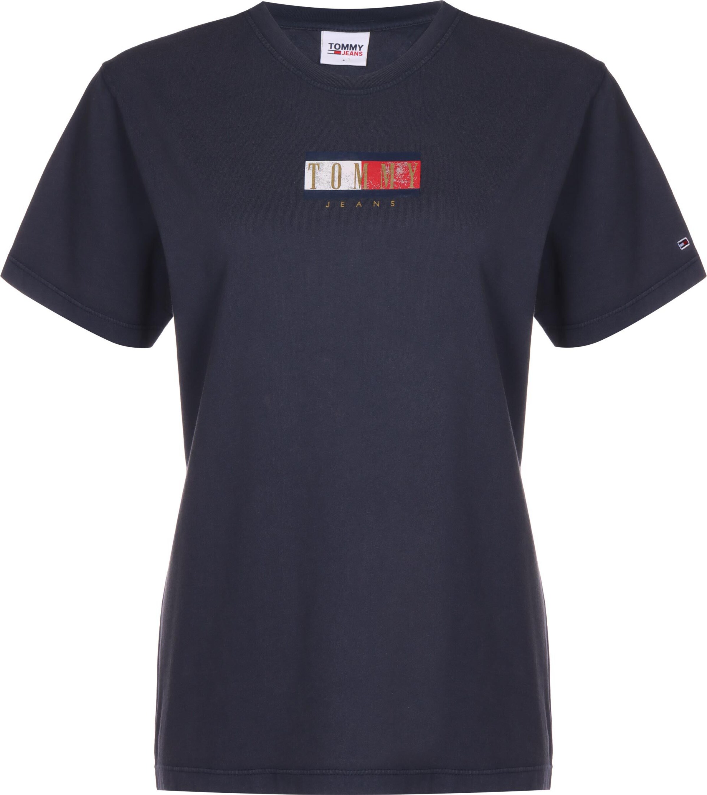 Tommy Jeans T-Shirt in Blau: Vorderseite