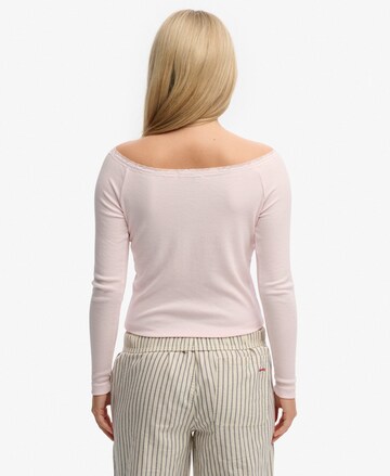 T-shirt 'Athletic Essentials' Superdry & Co en rose