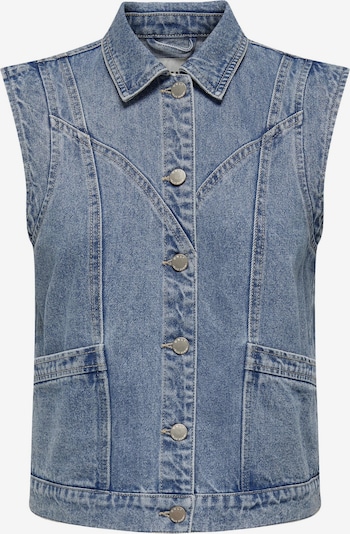 ONLY Weste 'ONLKennedy' in M in blue denim, Produktansicht