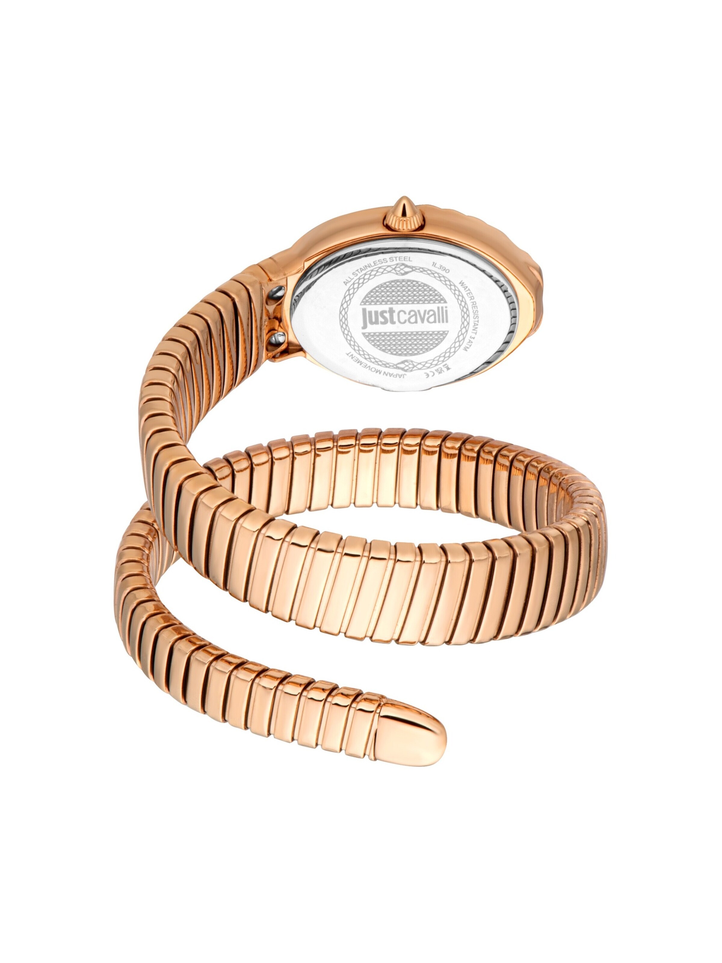 Just Cavalli Analog Watch 'Fiore' in Gold