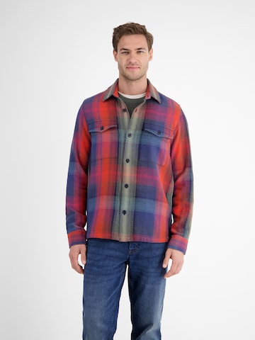 LERROS Regular fit Overhemd in Blauw: voorkant