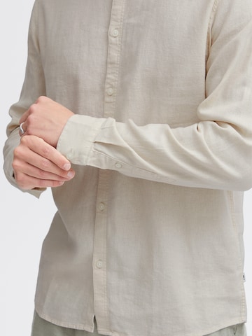 !Solid Regular fit Button Up Shirt 'Enea' in Beige