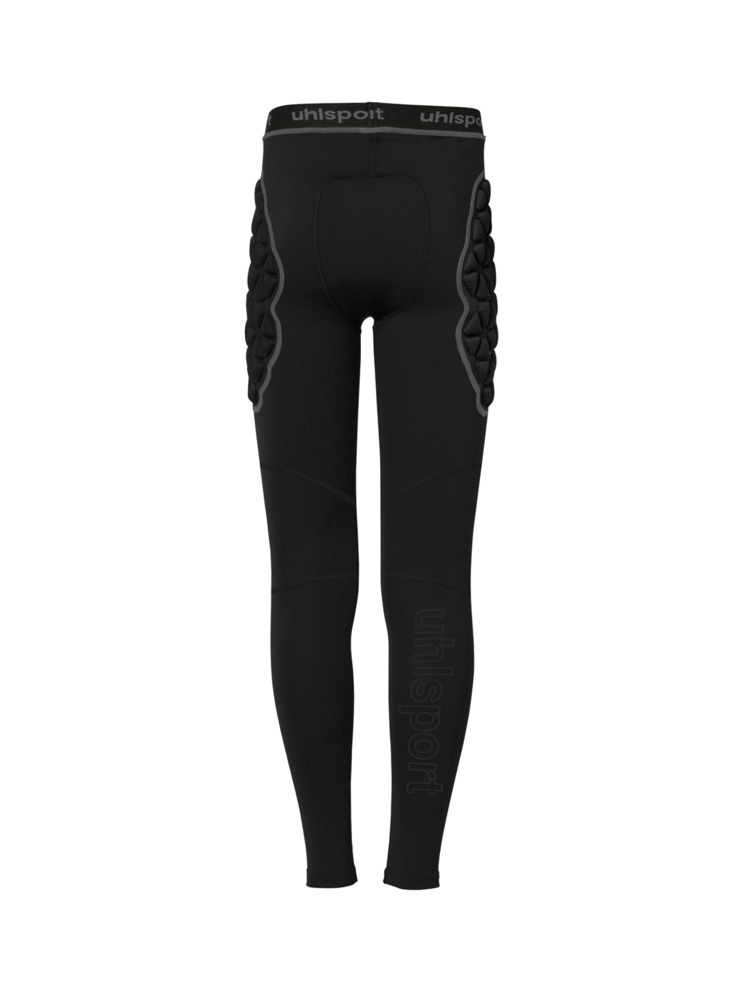 UHLSPORT Skinny Workout Pants in Black
