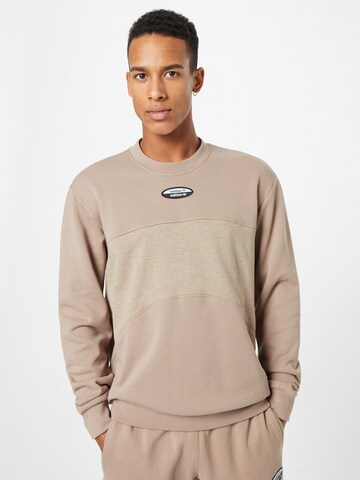 ADIDAS ORIGINALS Sweatshirt in Beige: front