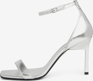 Calvin Klein Sandale in Silber: predná strana