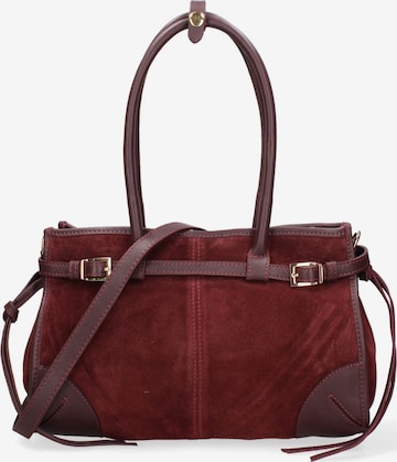 Borsa a spalla 'Novara Ultra' di Gave Lux in rosso: frontale