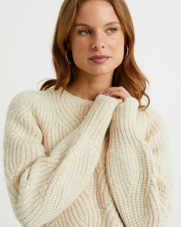 Pullover di WE Fashion in beige