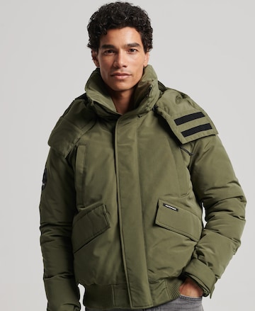 Superdry Winter Jacket 'Expedition Everest' in Green: front