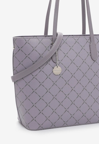 TAMARIS Nakupovalna torba 'Anastasia' | vijolična barva