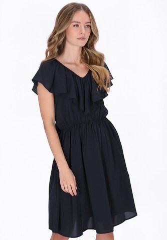 DreiMaster Vintage - Vestido em azul: frente