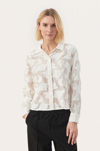 Part Two Blouse 'Ditta' in Beige: voorkant
