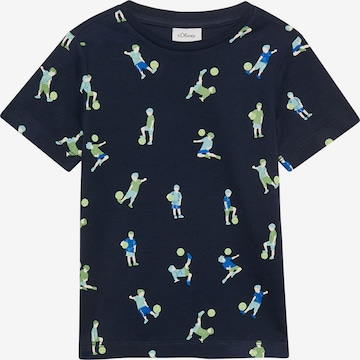 s.Oliver Shirt in Blue: front