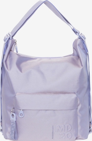 MANDARINA DUCK Shoulder Bag '20' in Purple: front