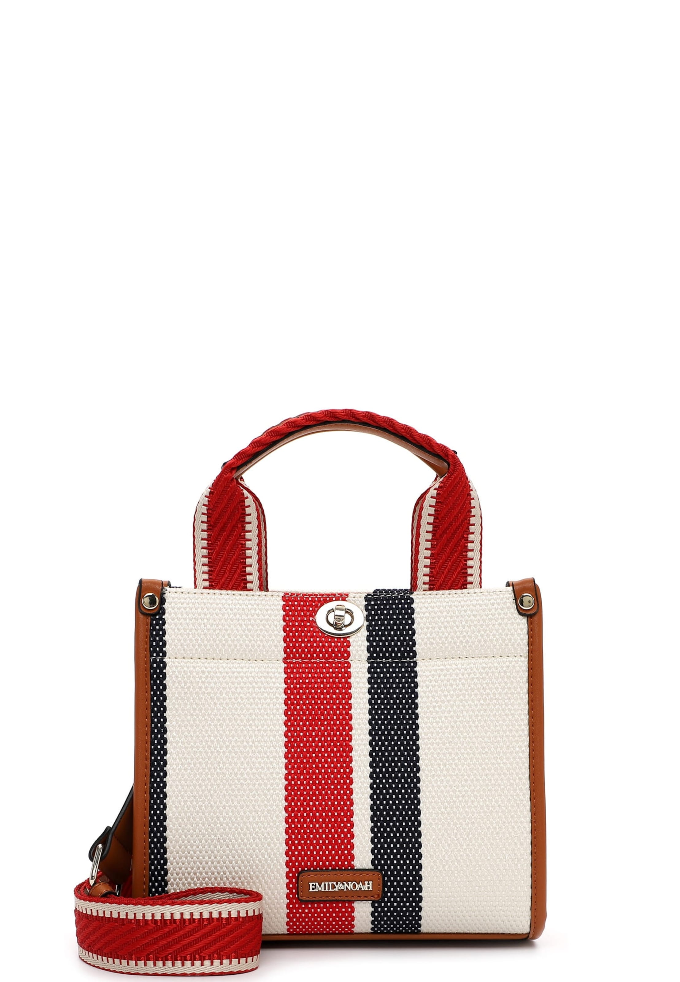 Cabas 'Jasmin' Emily & Noah en beige : devant