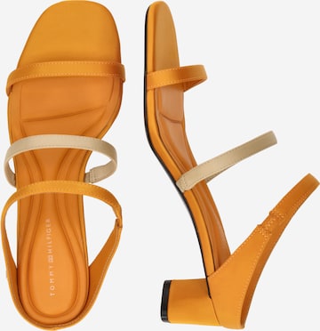 TOMMY HILFIGER Remienkové sandále - oranžová
