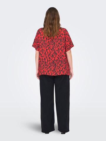 ONLY Carmakoma Bluse 'CARHarmony' in Rot