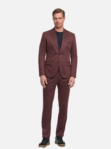 Zuitable Slim fit Suit Jacket 'DiNick' in Red