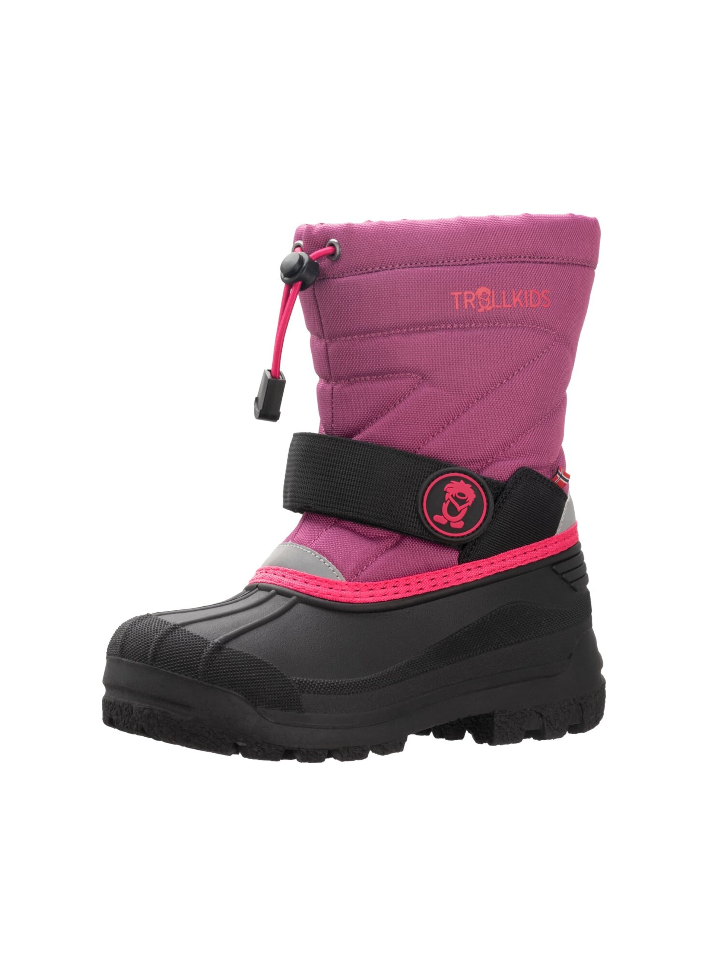 TROLLKIDS Snow Boots in Purple: front