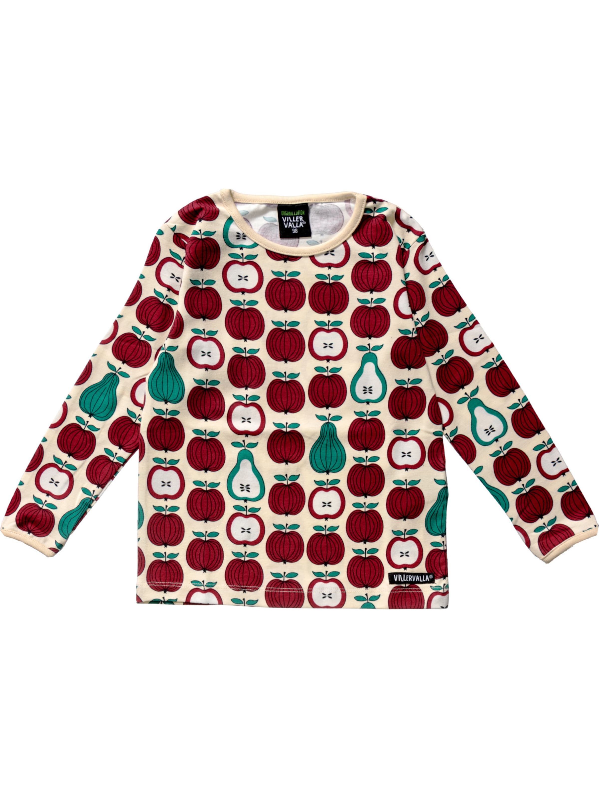 Villervalla Shirt 'Garden Fruit' in Beige: front
