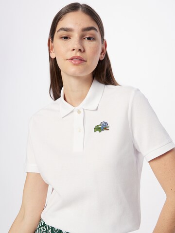 LACOSTE - Camiseta en blanco