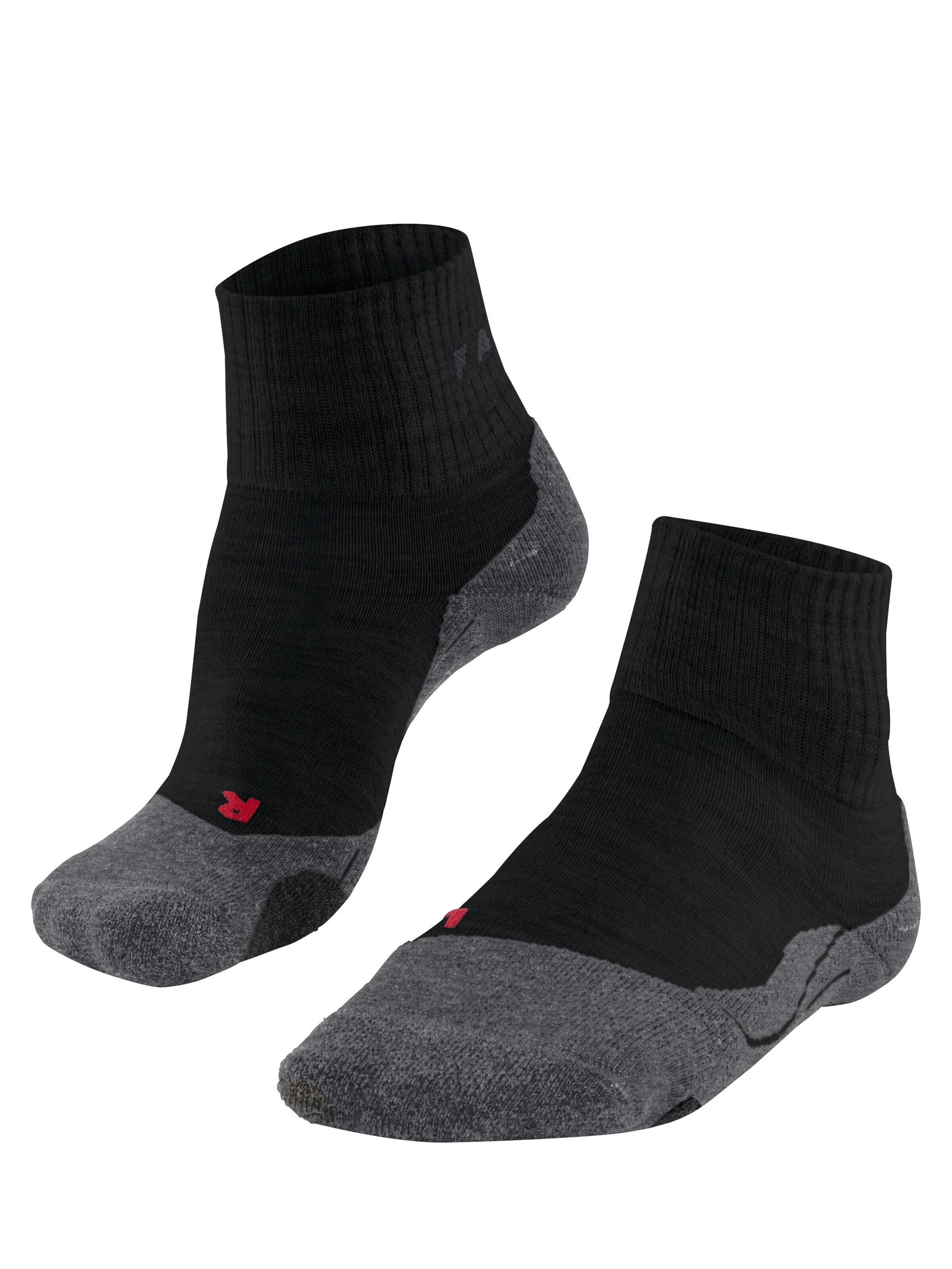 FALKE Sportsocken 'TK2 Explore Short'‌‌‌‌‌‌‌‌‌ in Schwarz: Vorderseite