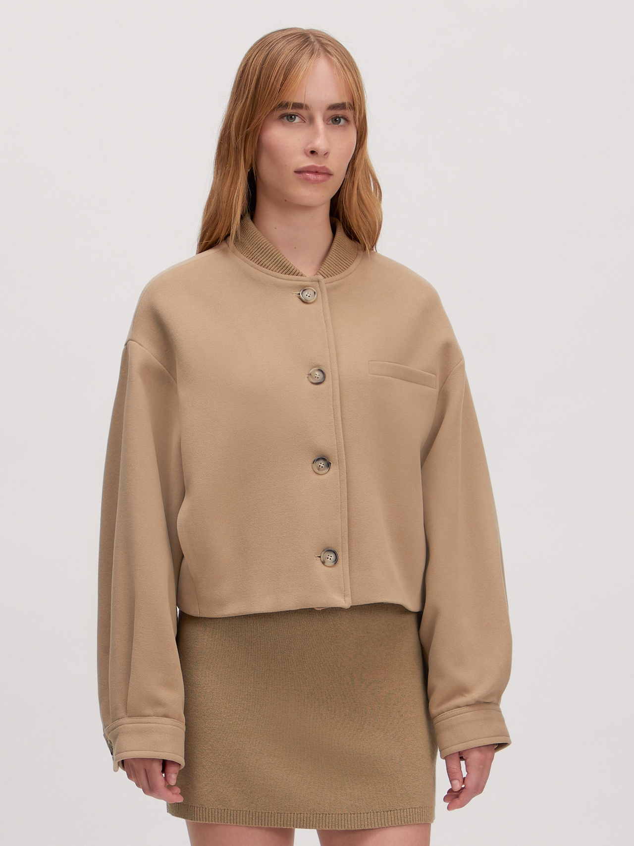 EDITED Producten Tussenjas 'Valja' Beige