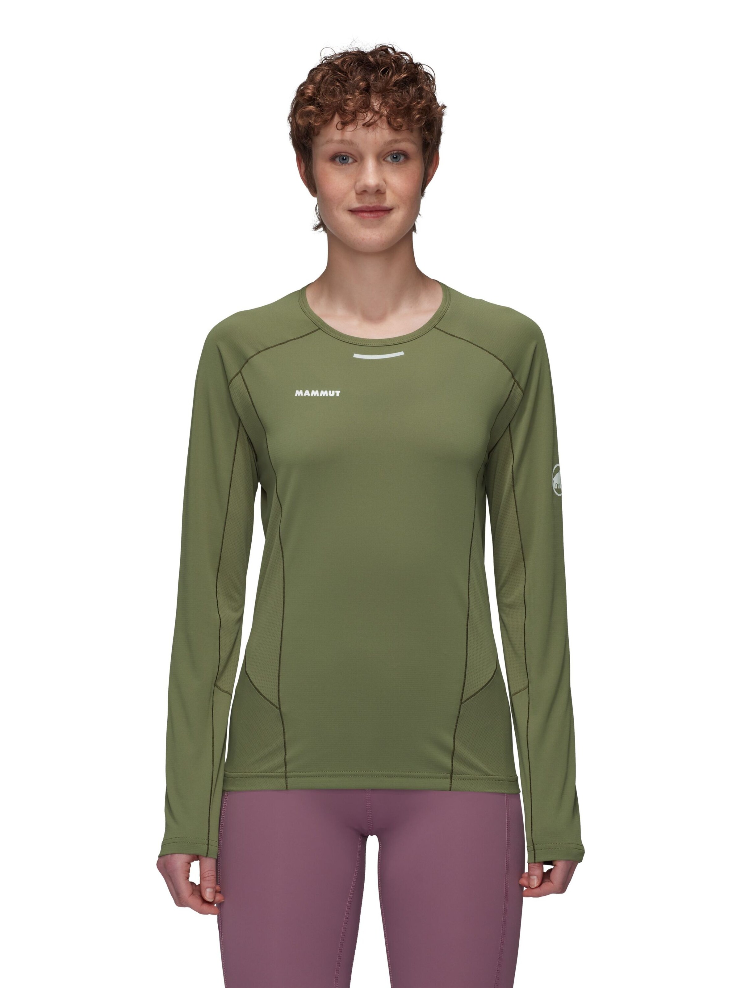 MAMMUT Performance Shirt in Green: front