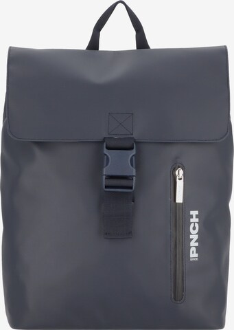 BREE Backpack 'Pnch ' in Blue: front