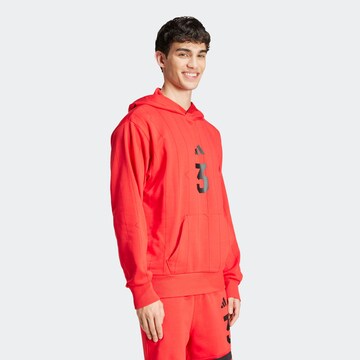 ADIDAS SPORTSWEAR Sportovní mikina 'Essentials' – červená