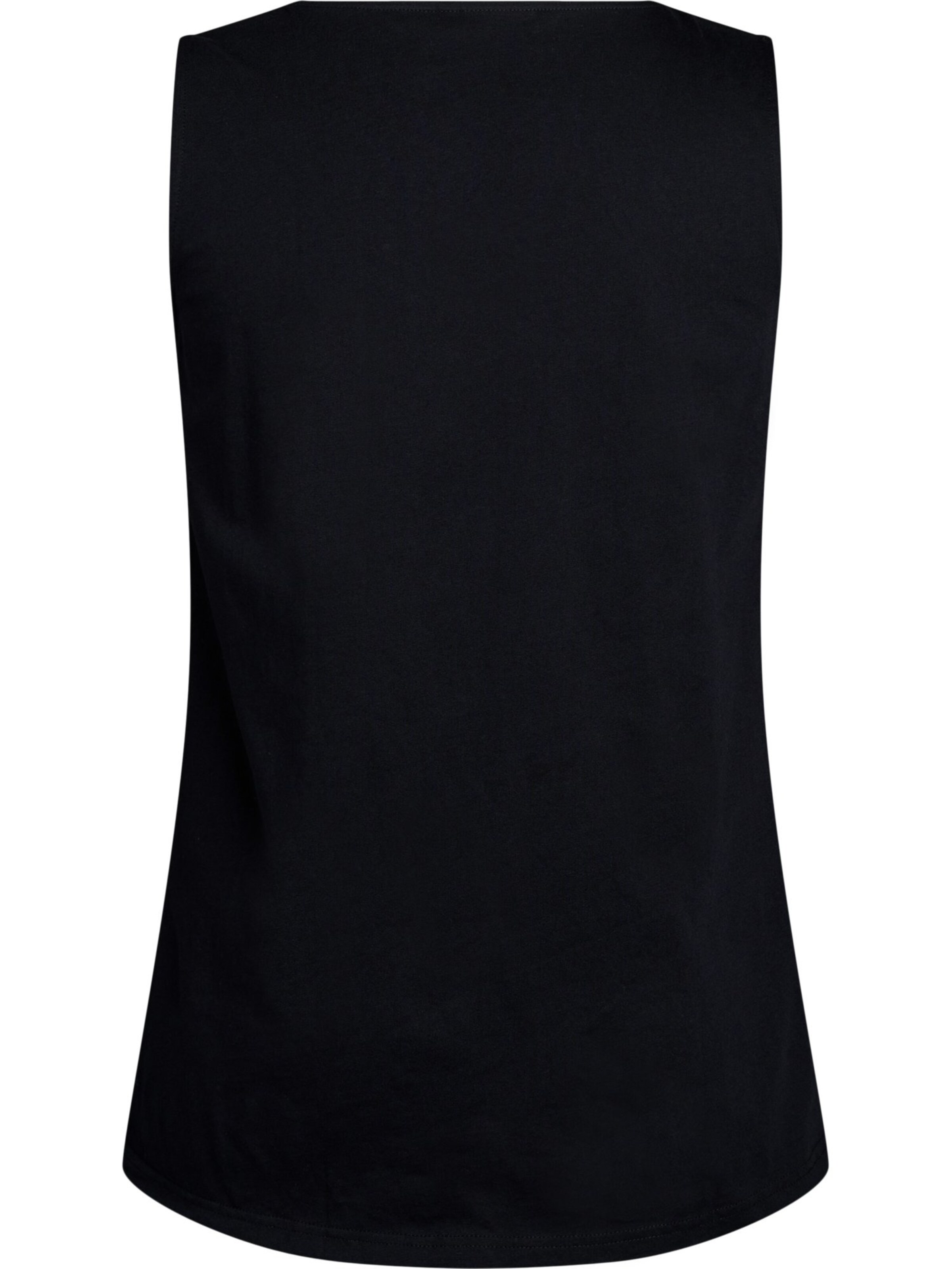 Zizzi Top 'VMY' in Zwart