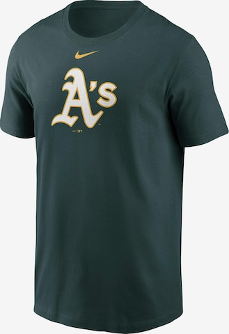 NIKE Performance Shirt 'MLB Oakland Athletics' in Green: front