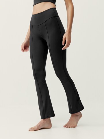 Born Living Yoga Skinny Leggings 'Alisha' in Black: front