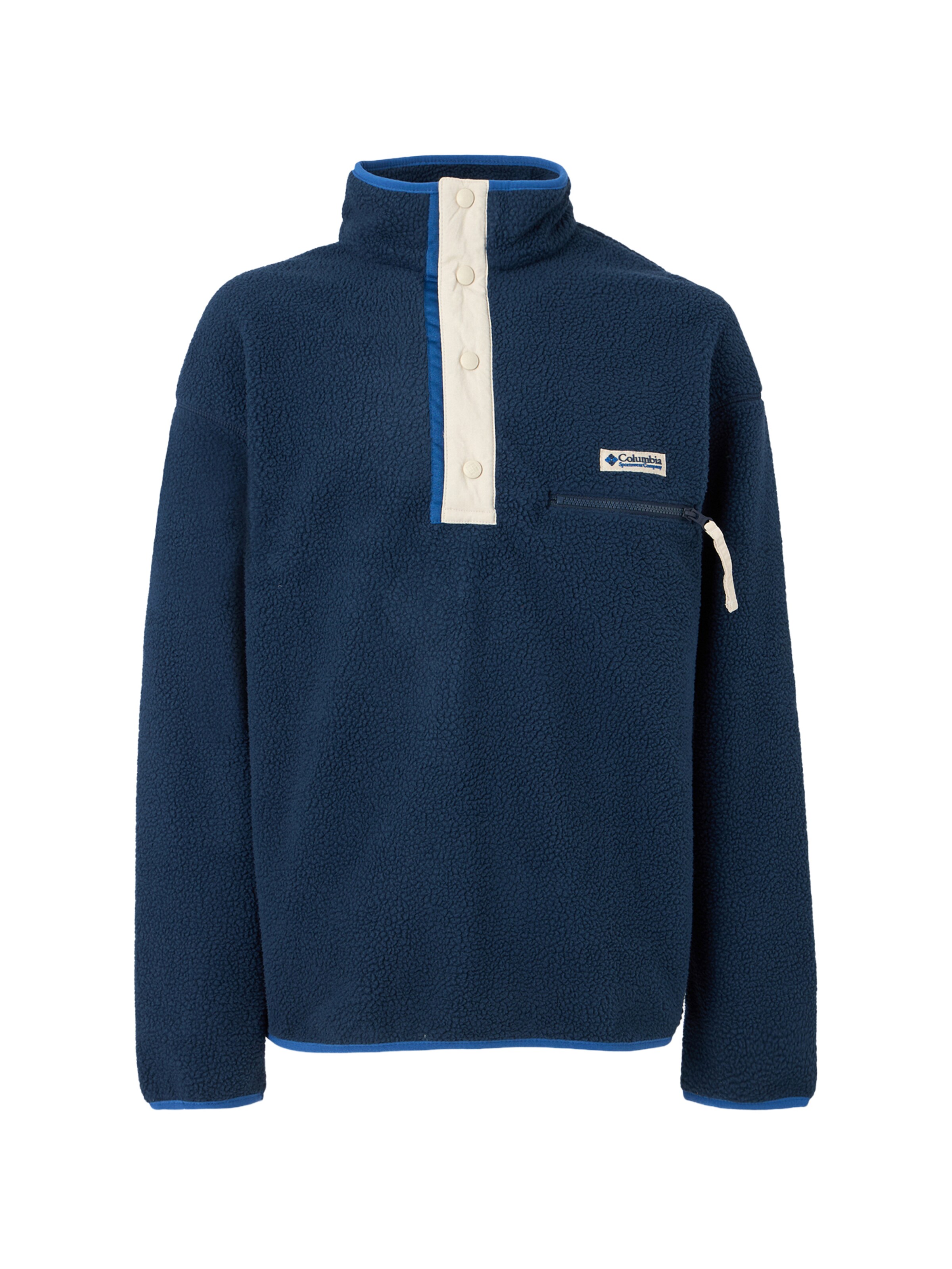 COLUMBIA Αθλητικό πουλόβερ 'Helvetia II' σε μπλε: μπροστά