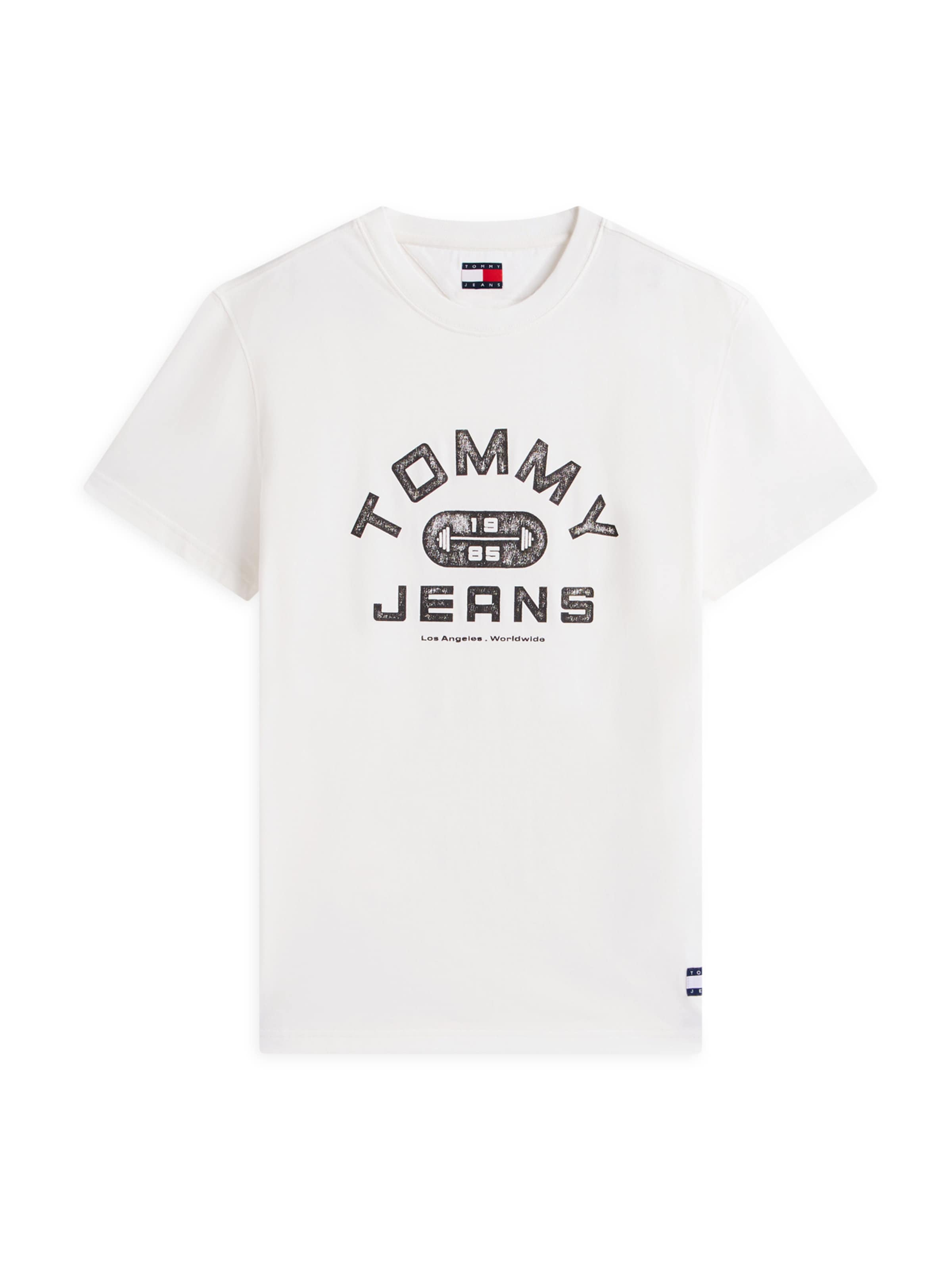 Tommy Jeans Shirt in White: front