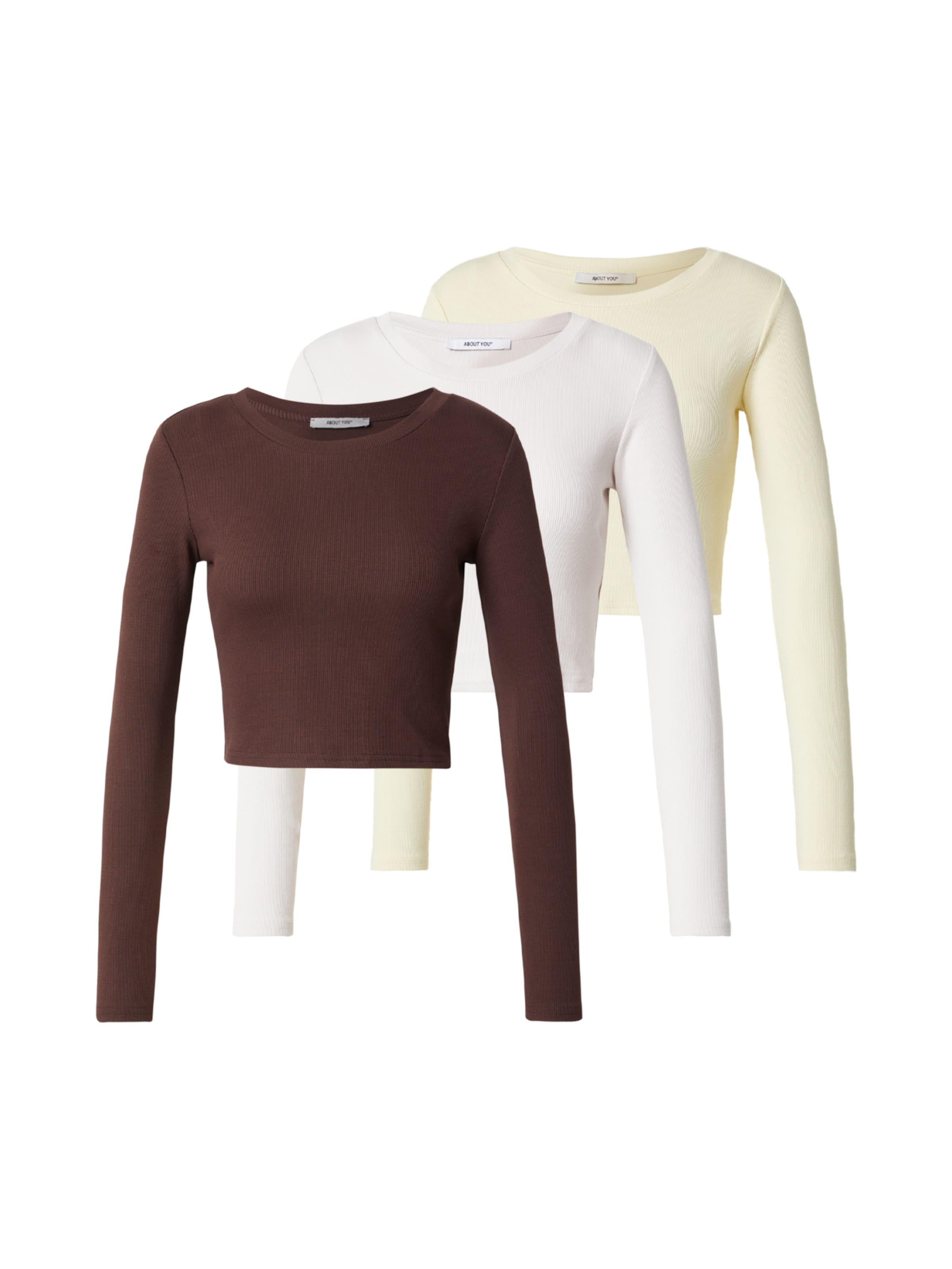 ABOUT YOU Shirt 'Loretta' in Bruin: voorkant