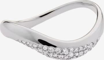 ROUGEMONT Jewellery Ring 'Exquisiter Damen Ring im Wellen Design 925 Sterling Silber' in Silber: Vorderseite