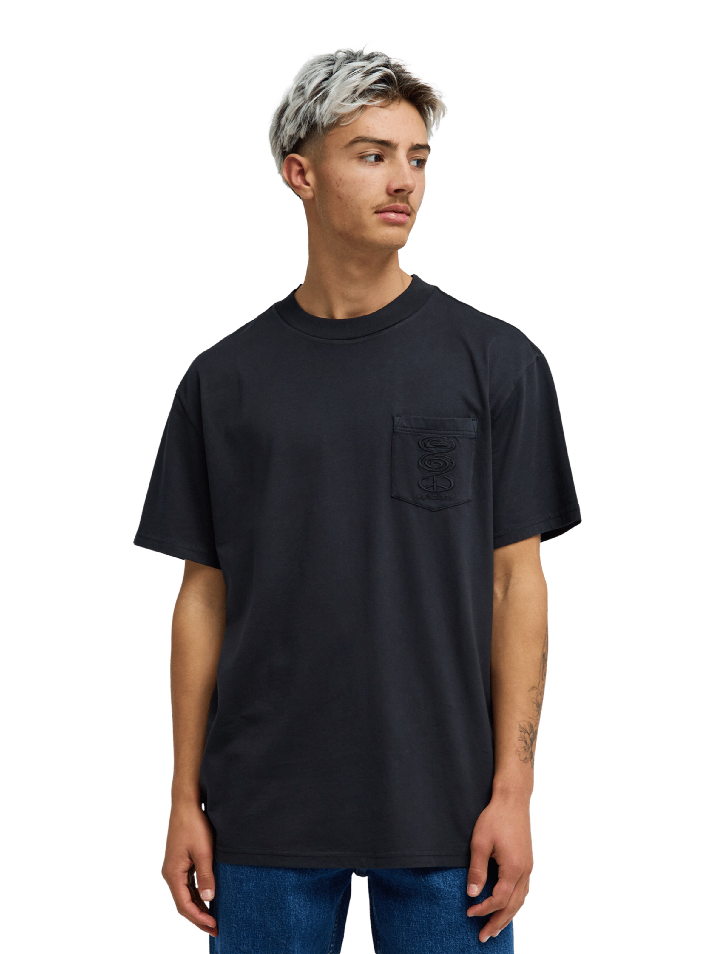 QUIKSILVER T-shirt in Schwarz: Vorderseite