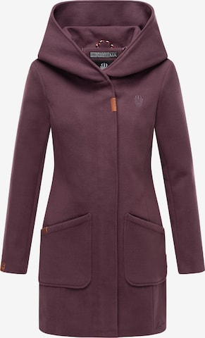 purpurinė MARIKOO Demisezoninis paltas 'Maikoo': priekis