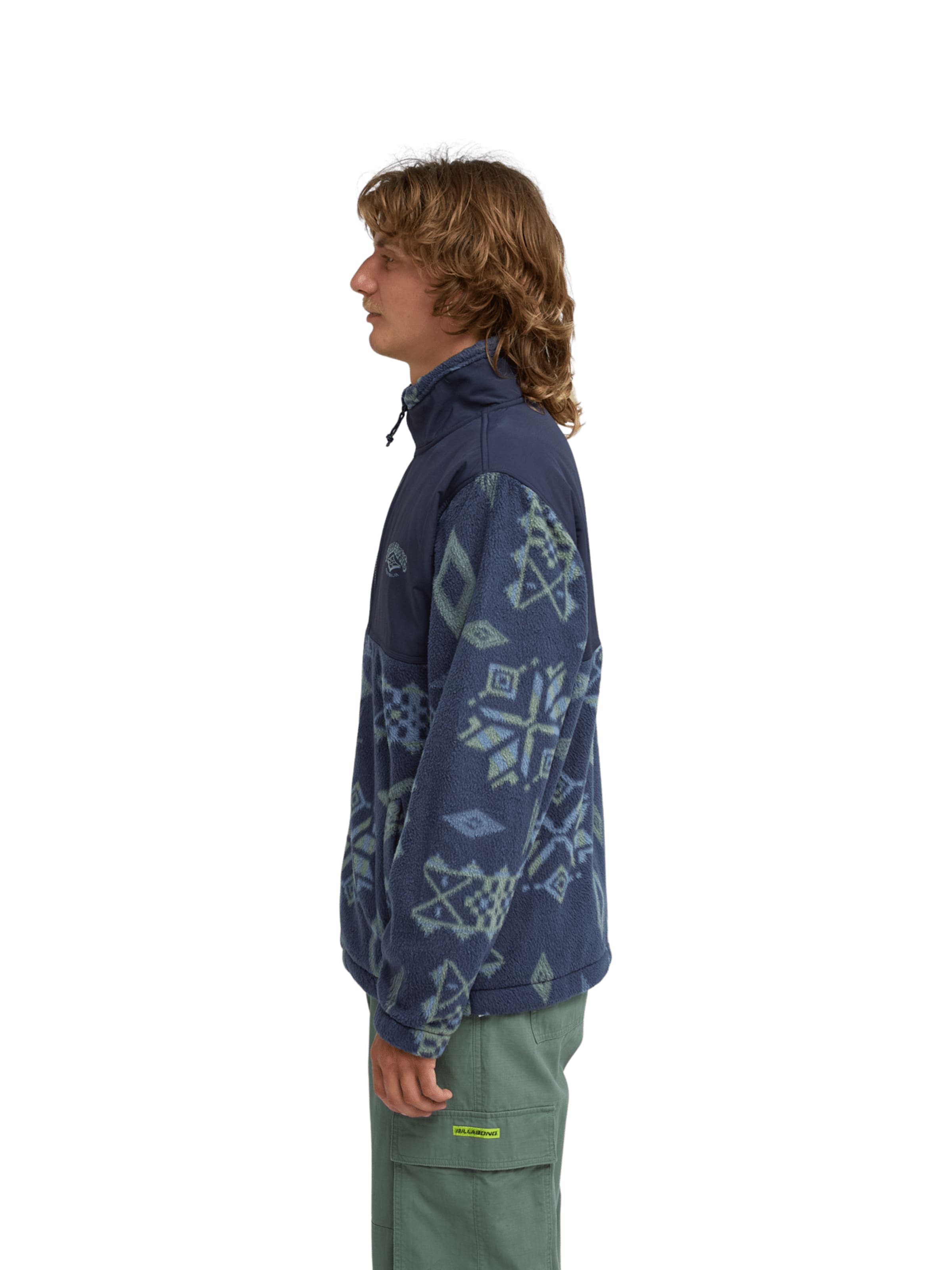 BILLABONG Fleece Jacket 'Adventure Division' in Blue