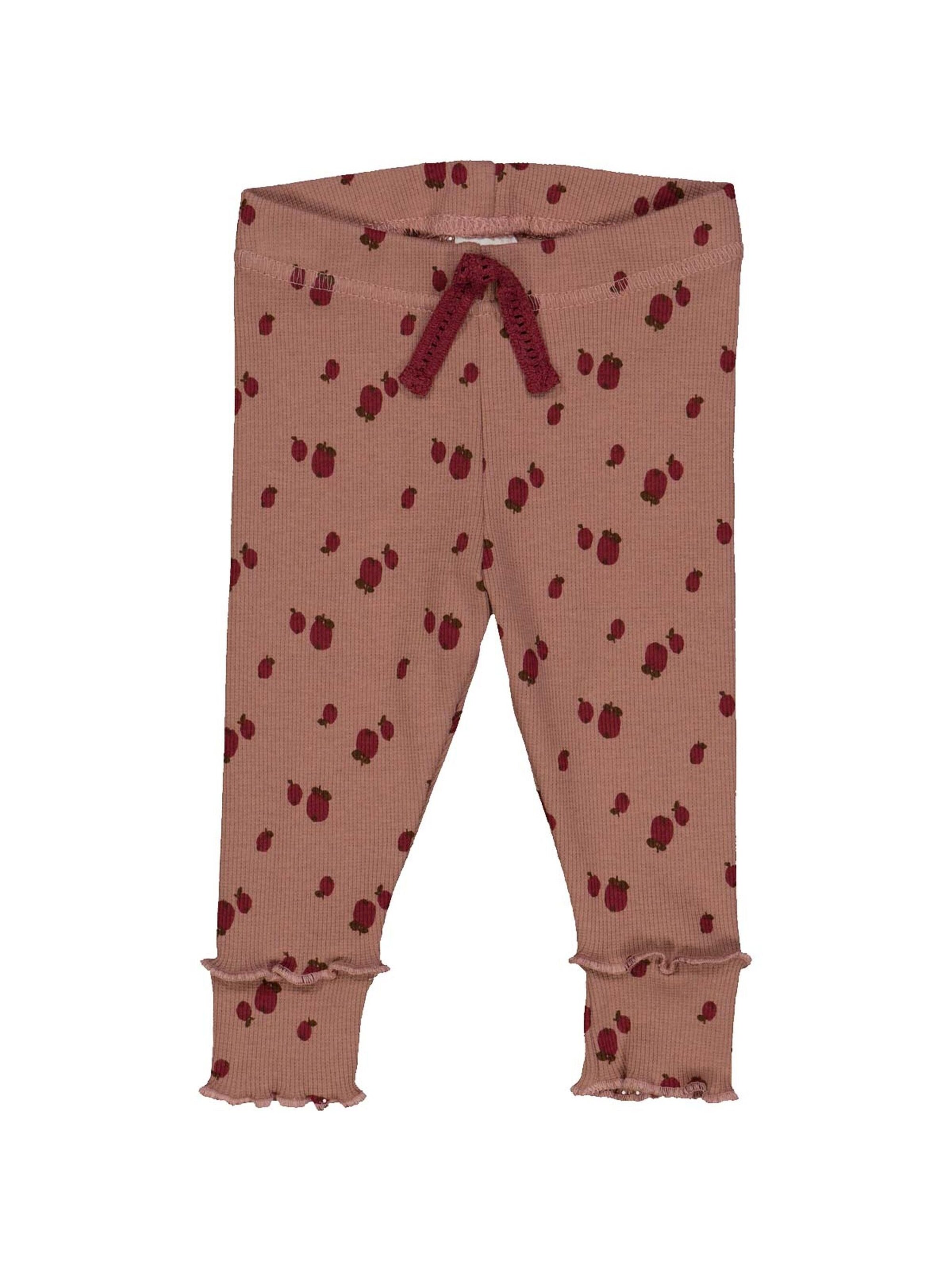 Müsli by GREEN COTTON Slimfit Leggings in Roze: voorkant