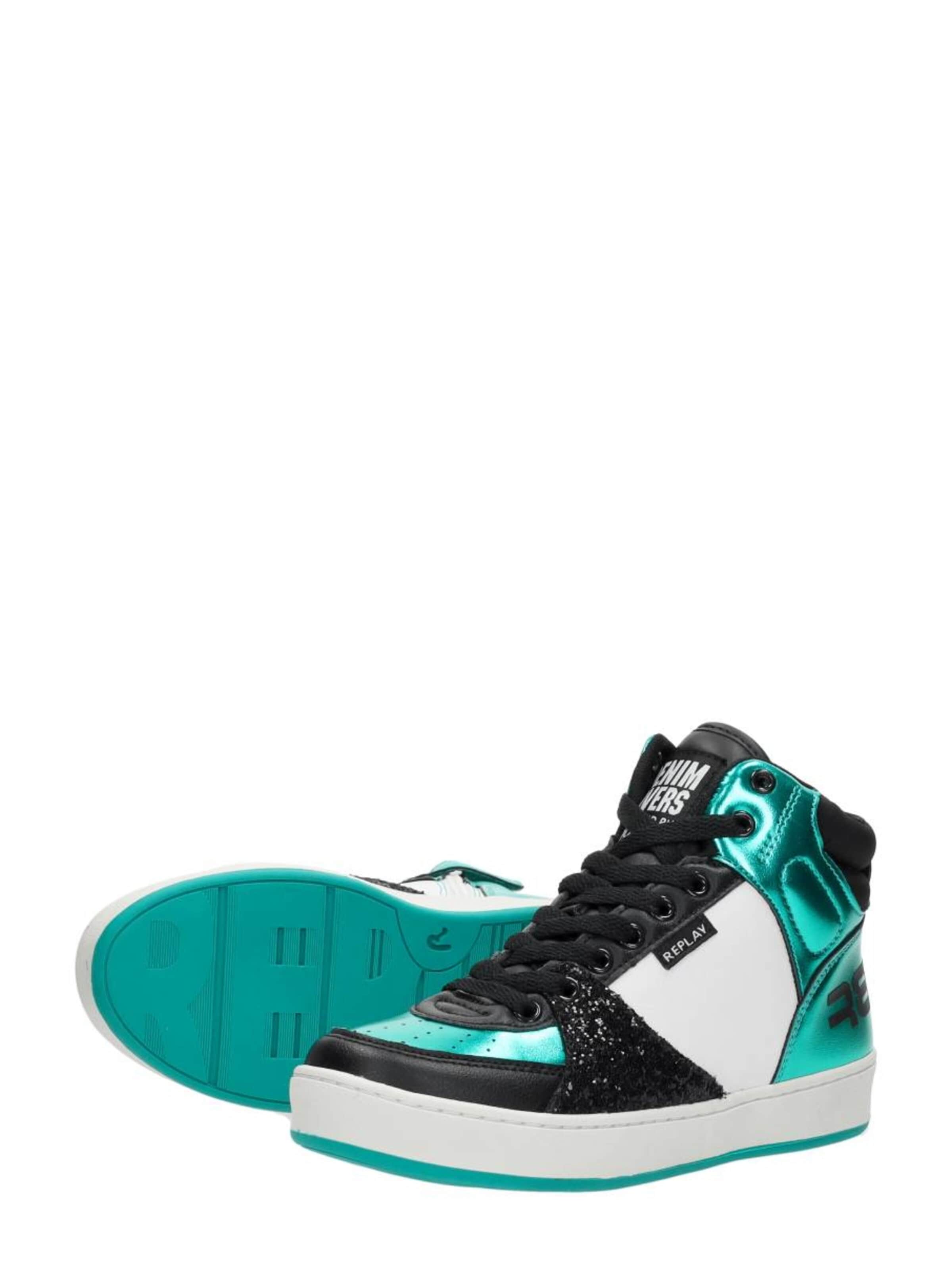 REPLAY Trainers 'Cobra 7CC' in Green