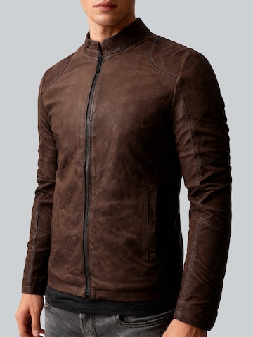 Crone Between-Season Jacket 'IVAR' in Brown