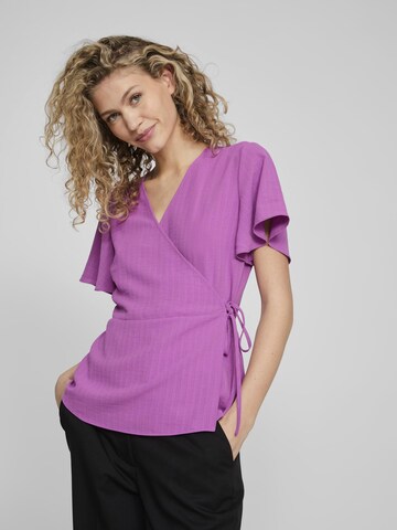 VILA Blouse in Purple