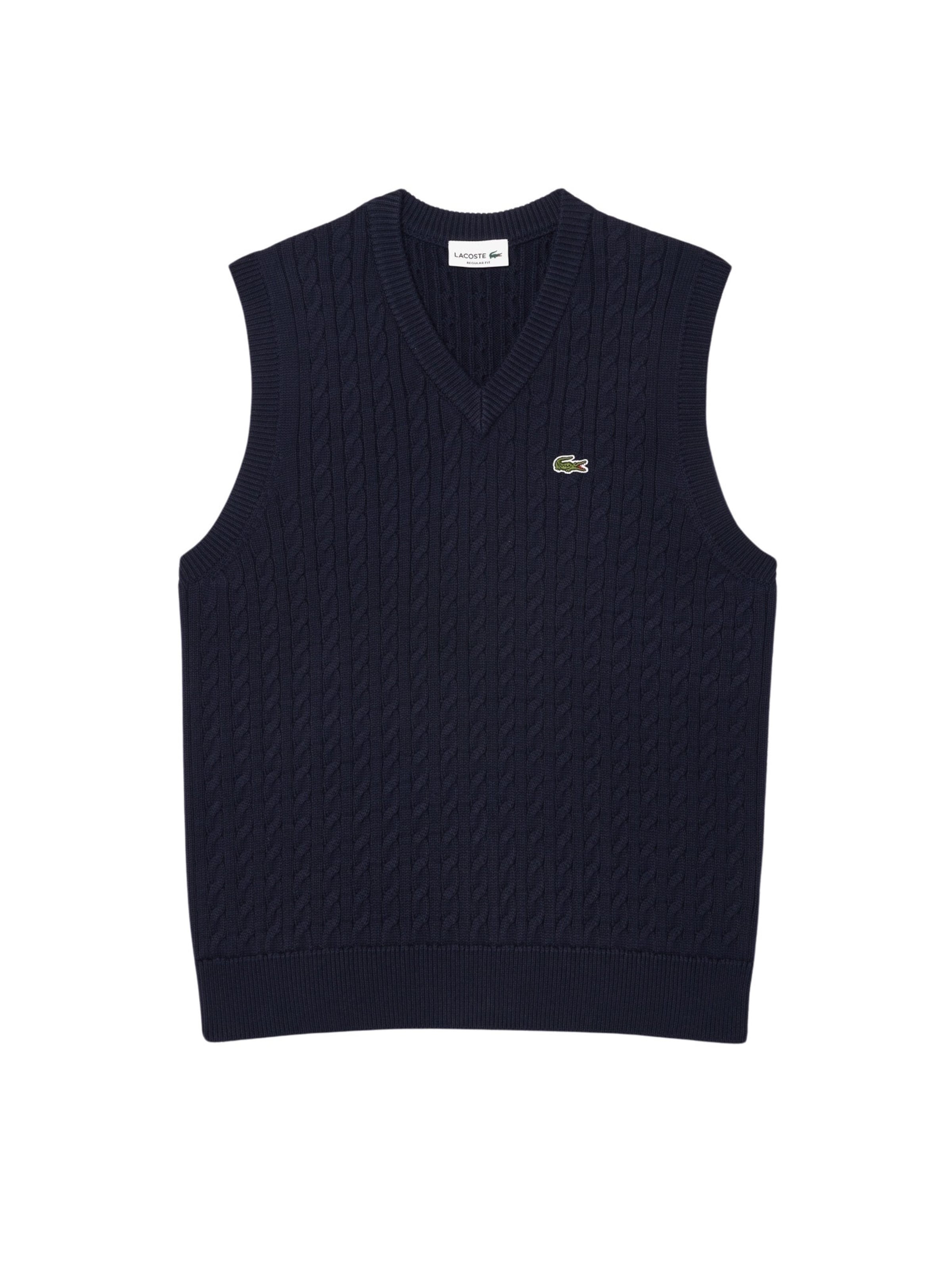 Gilet di LACOSTE in blu: frontale