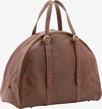 Viola Castellani Travel Bag in Brown: front