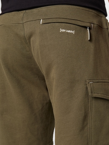 Key Largoregular Cargo hlače 'DESTINY' - zelena boja