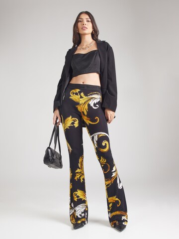 Versace Jeans Couture Flared Trousers in Black