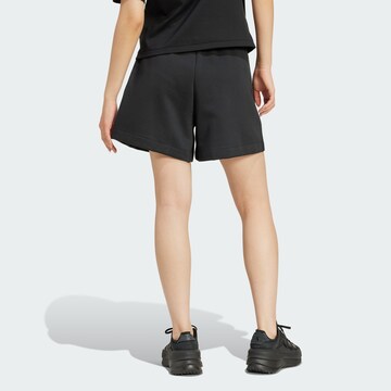 ADIDAS SPORTSWEAR Свободный крой Спортивные штаны 'Z.N.E.' в Черный