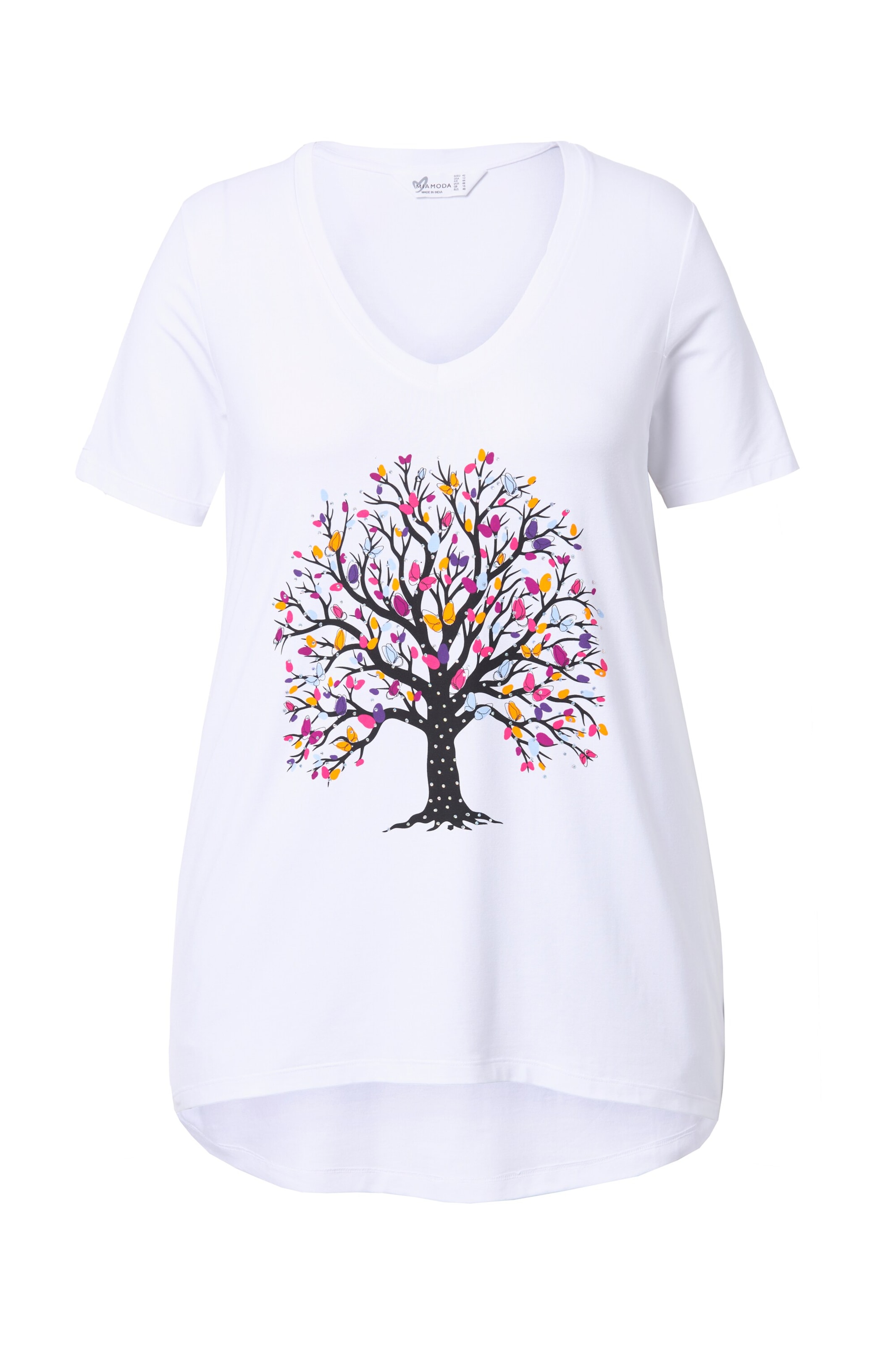 MIAMODA Shirt in Wit: voorkant